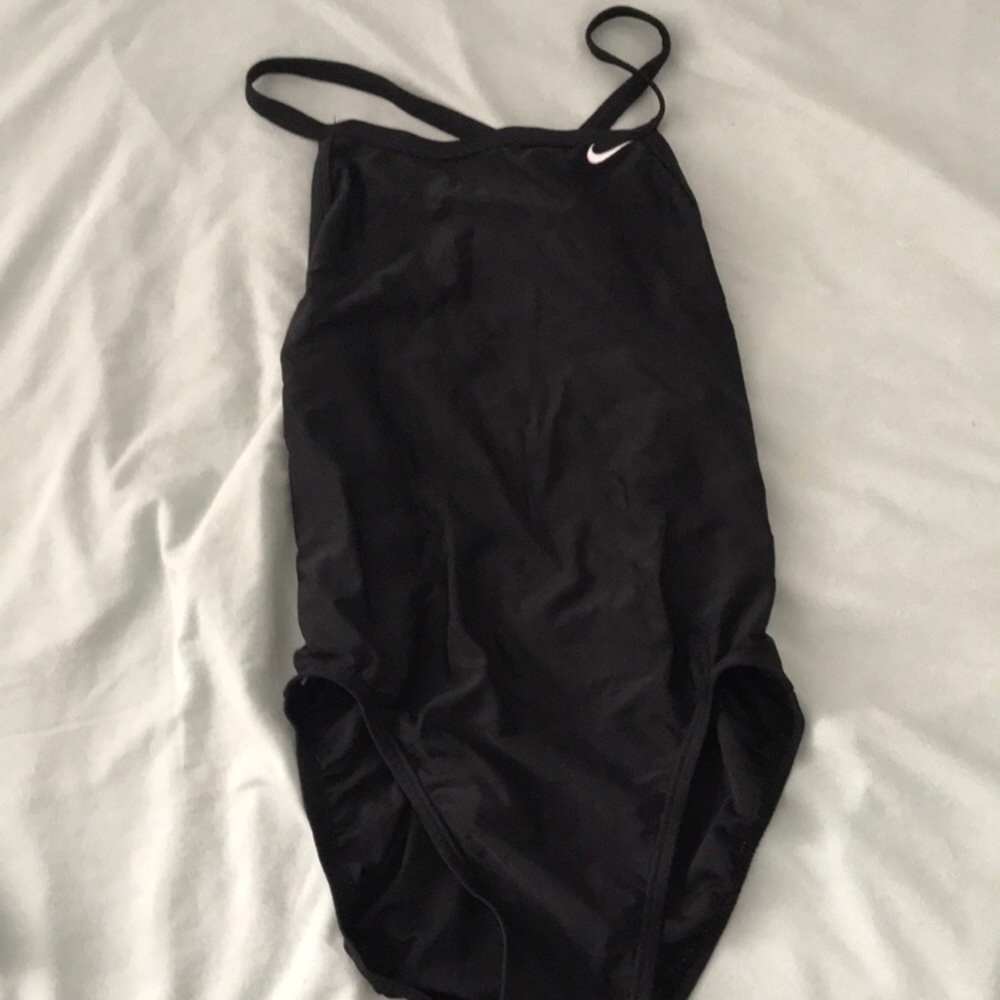 Nike One Piece Black Bathing Suit